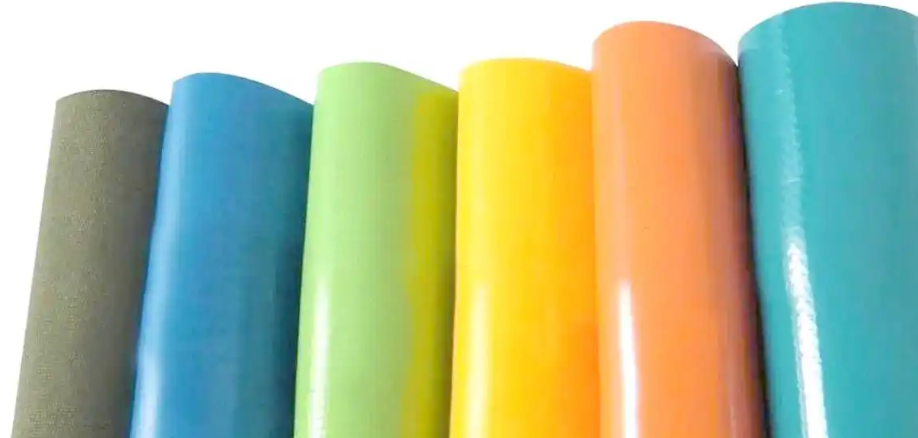 阻燃白底哑面刀刮布