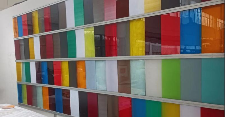 户外背胶+亚克力板